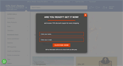 Desktop Screenshot of giftsandlifestyle.com